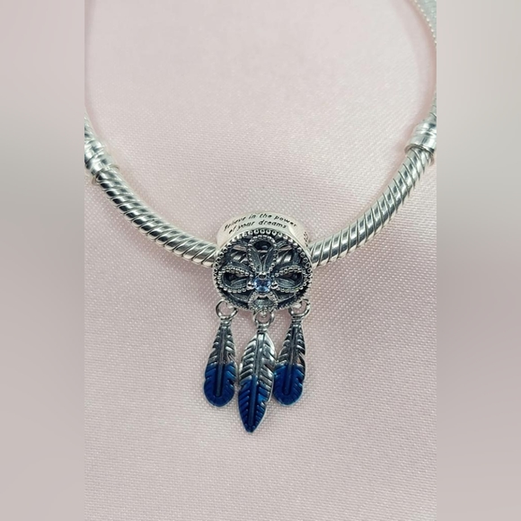 Jewelry - Charm for Bracelet  Sterling Silver 925 Dream Catcher